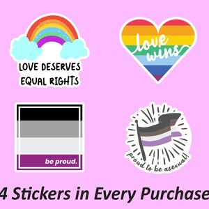 L’amour gagne des autocollants | Fierté LGBTQ, Victoires amoureuses, Mois de la fierté, Livre d’autocollants, Autocollants Bujo, Autocollants résistants à la décoloration et à l’huile