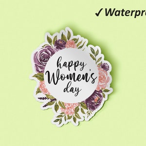 Women es Month Planner Stickers | Frauen Journal Sticker, Girl Power Art, Aufkleber Buch, Wasserabweisende Aufkleber, Fade Resistant