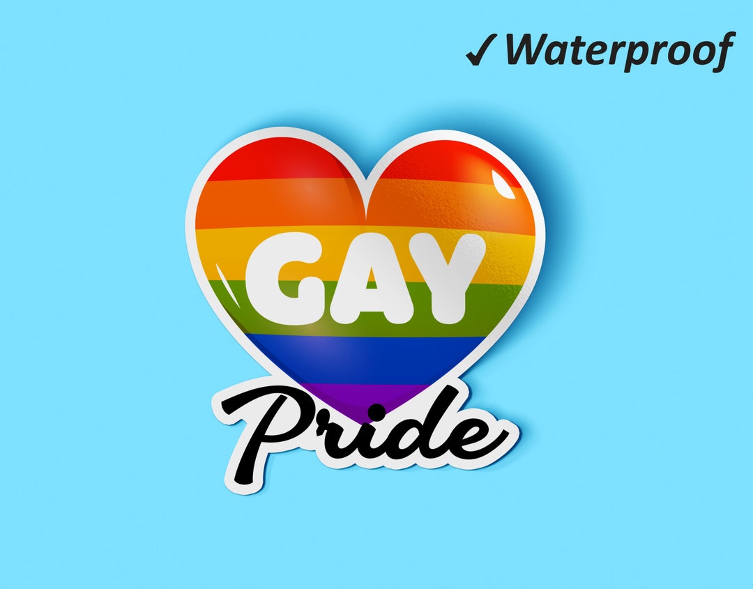 Gay Pride Sticker Bundle Love is Love, Pride Flag, Decorative Stickers