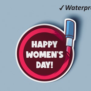Damen Laptop Sticker Bundle | Frauen Empowerment Art, Girl Power Sticker Bundle, Sticker Pack, Wasserfest Vinyl Stickers Fade Resistant