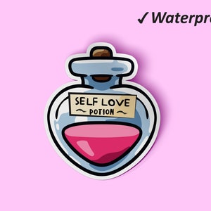 Süße Selbstliebe Sticker | Frauenrechte Sticker Pack, Planer Sticker, Journal Sticker, Öl aufkleber