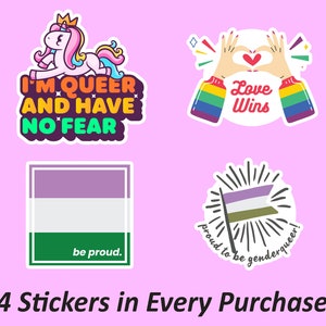 Pack d’autocollants Love Wins | Cadeau du mois de la fierté, drapeau de la fierté, autocollants d’entreprise, autocollants d’emballage, autocollants résistants à la décoloration, imperméables à l’eau