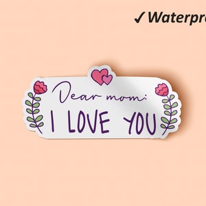 Caro set di adesivi mamma / festa della mamma divertente, adesivi per giornali, regali per mamma, adesivi per planner, adesivi impermeabili e resistenti allo sbiadimento