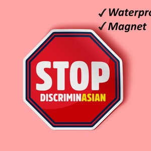 Stop Discrimination Magnets Set | Make Racism Wrong Again Office Magnet, Cute Fridge Magnet, Anti Racism, Waterproof Magnets, Fade Resistant