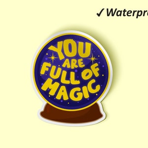 Unieke You Are Magic Sticker Pack | Vrouwen maand sticker bundel, planner stickers, auto stickers, permanente stickers