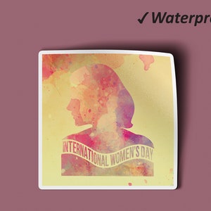Frauen Empowerment Art | Women es Day Sticker Pack, Girl Power Art, Frauen Planer Sticker, Wasserfeste Aufkleber, Fade Resistant
