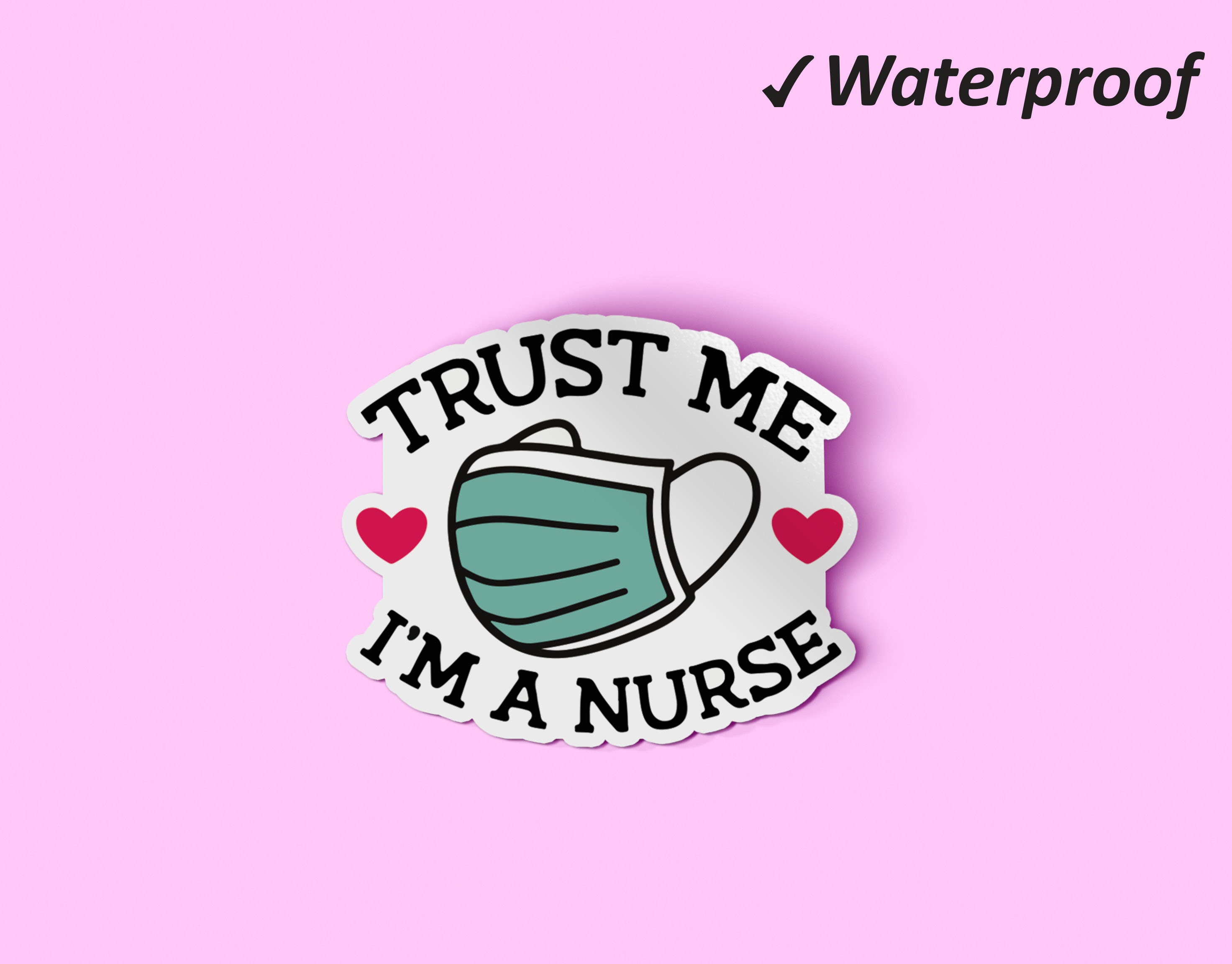 Health Care Stickers Nurse Stickers, Nurse Sticker Set, Computer Stickers,  Fun Stickers, Gift Stickers, Water Resistant Stickers 