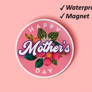Funny Mother&#39;s Day Magnet Set | Cute Mini Refrigerator Magnets, Magnet For The Fridge, Mothers Day Magnet, Waterproof Magnet, Fade Resistant