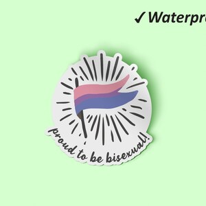 Fier d’être bisexuel autocollant bundle | Love Is Love, Gay Pride, Autocollants artisanaux, Autocollants cadeaux, Autocollants résistants à la décoloration et autocollants imperméables