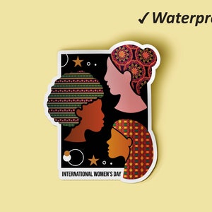 Girl Power Sticker Pack | Frauen Empowerment Sticker, Frauen Planer Sticker, Laptop Sticker, Wasserfeste Aufkleber, Fade Resistant