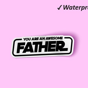 Awesome Dad Stickers Bundle | Father&#39;s Day Gifts, For Dad, Gift Stickers, Computer Stickers, Waterproof and Oilproof Stickers