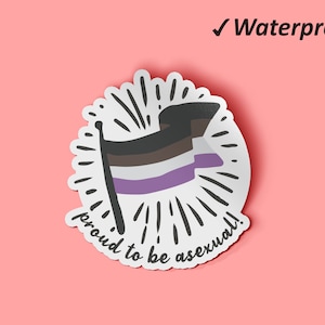 Ensemble d’autocollants fiers d’être asexués | Égalité, Fierté LGBT, Autocollants décoratifs, Étiquettes autocollantes, Autocollants imperméables, Étanche à l’huile