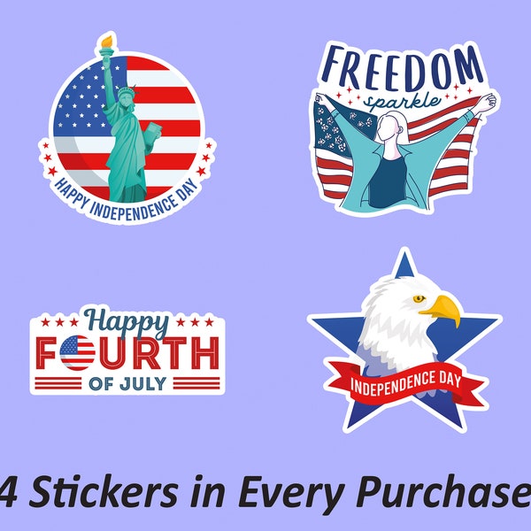 autocollant du drapeau américain | Accueil de The Brave Sticker, Autocollant du 4 juillet, Sticker Bundle, Sticker pour ordinateur portable, Autocollant de voiture, Autocollant imperméable à l’eau
