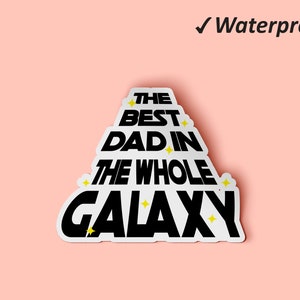 Happy Father’s Day Stickers Pack | Meilleur papa du monde, Fête des pères, Autocollants d’affaires, Autocollants de voiture, Autocollants permanents imperméables, Huileproof