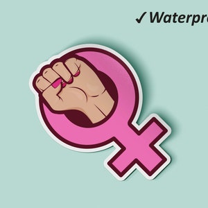 Empowermented Woman Sticker Pack | Girl Power Planner Sticker, Wasserflaschen Aufkleber, Frauen Sticker, Wasserfest und ölfest Aufkleber