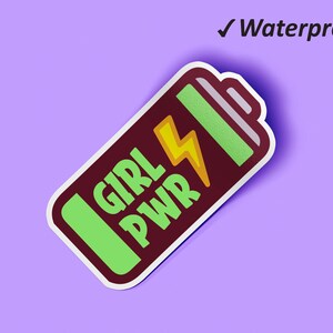 Einzigartige Girl Power Sticker | Frauenrechte Sticker Pack, Journal Sticker, Sticker Book, Fade Resistant Stickers