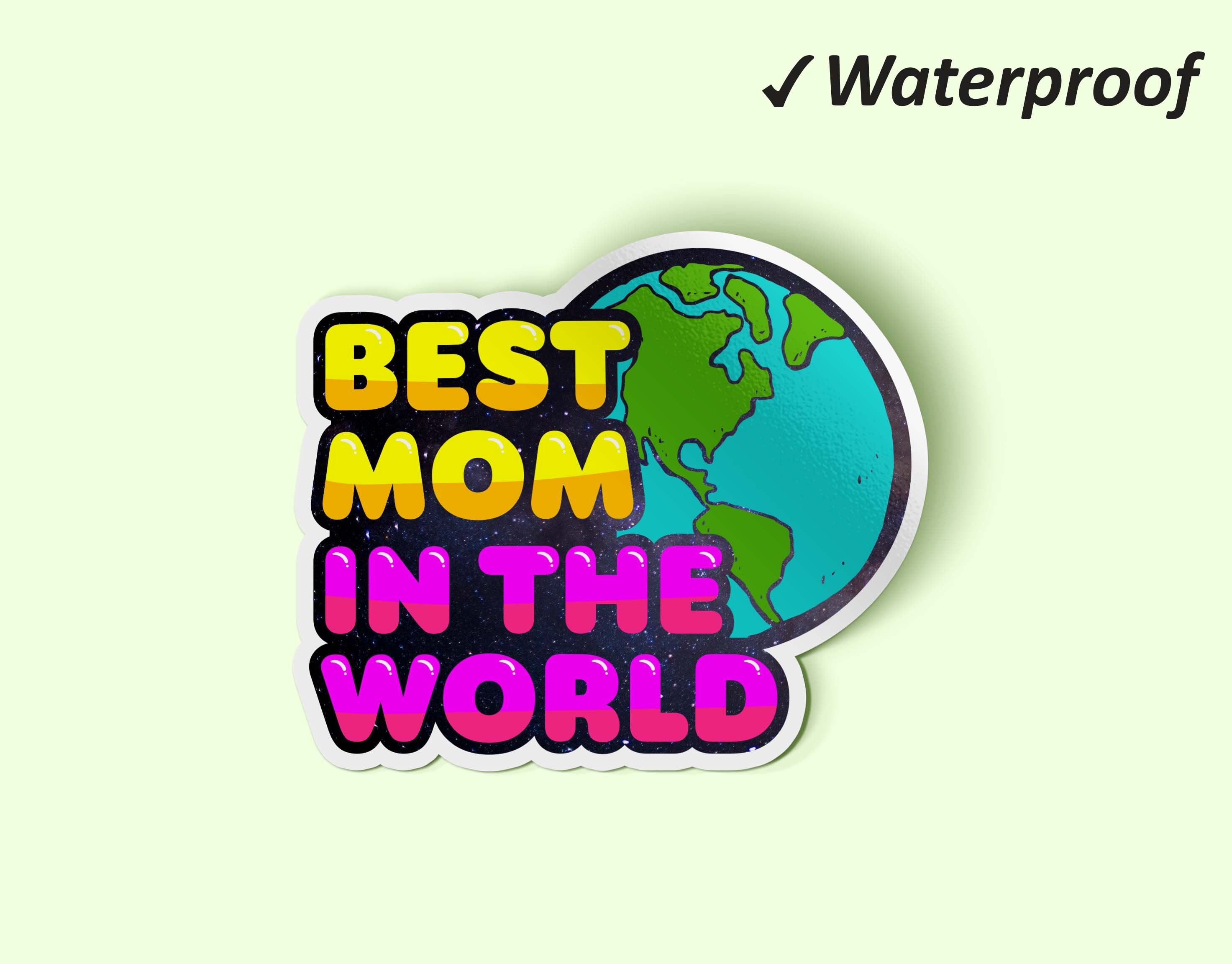 Best Mom Stickers Bundle Funny Mother's Day Vinyl Etsy