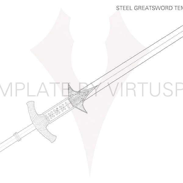 Steel Greatsword Template (The Elder Scrolls V: Skyrim)