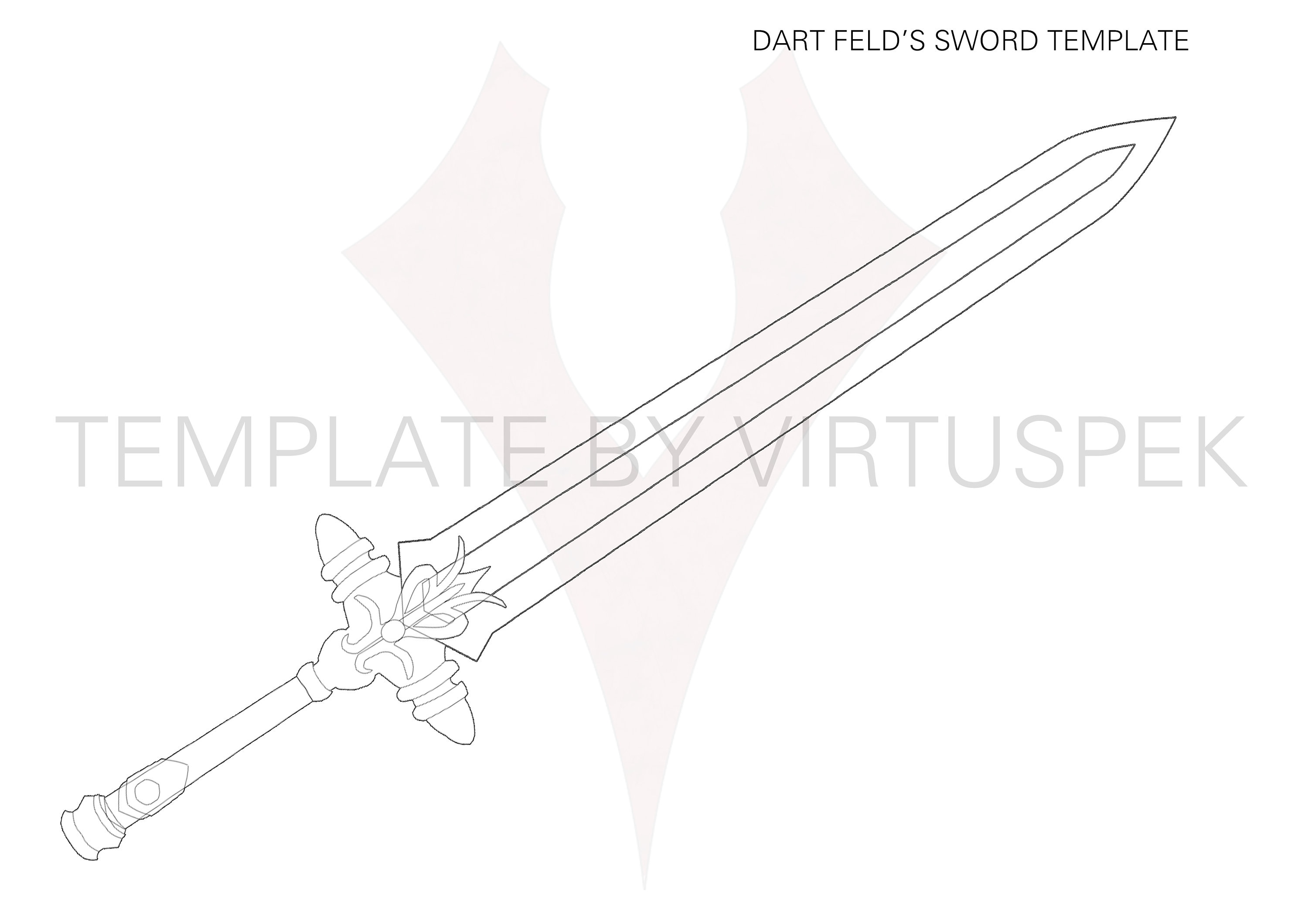 Sword Template Sword Template