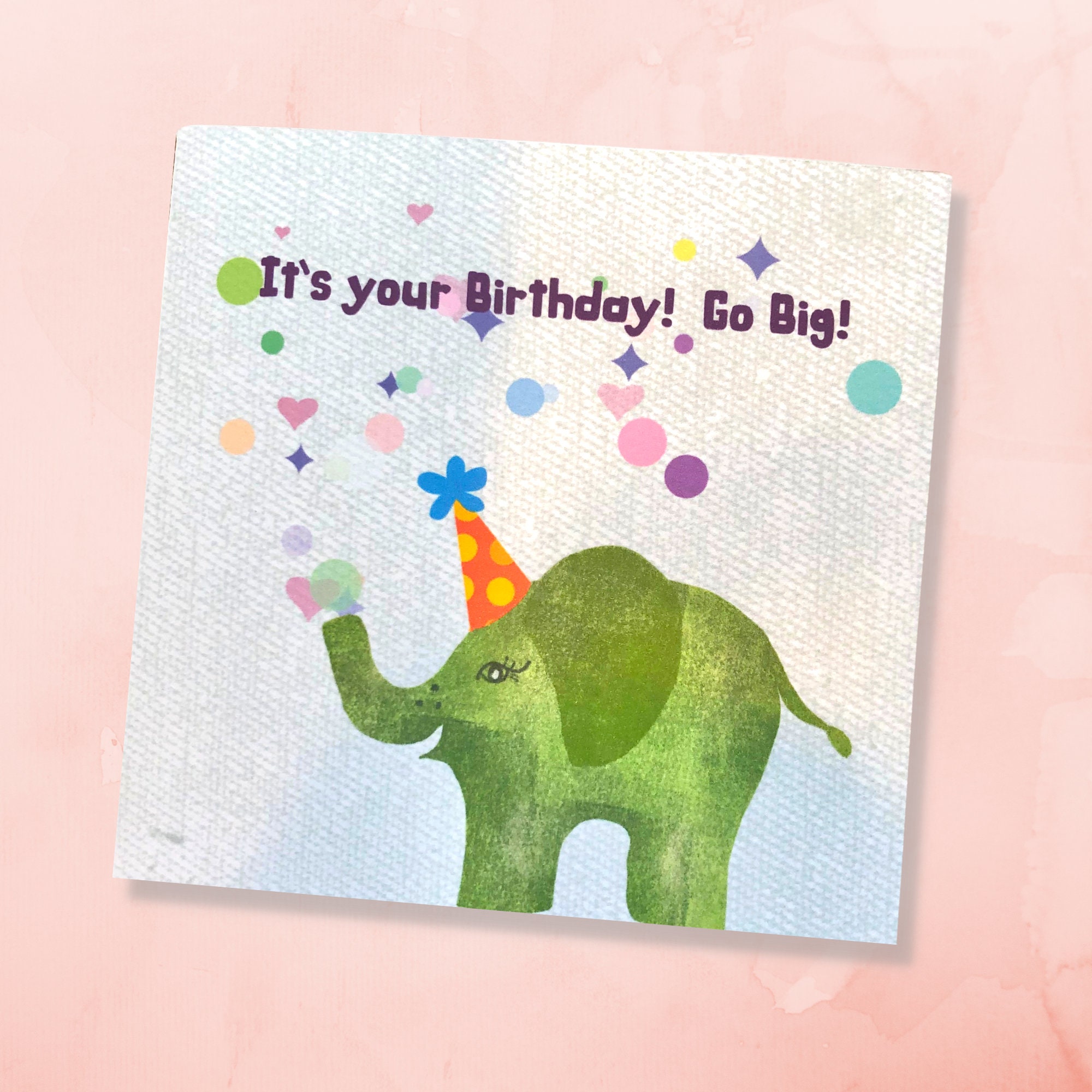 Animal Birthday Cards Cute Animals Cute Animal Birthday - Etsy