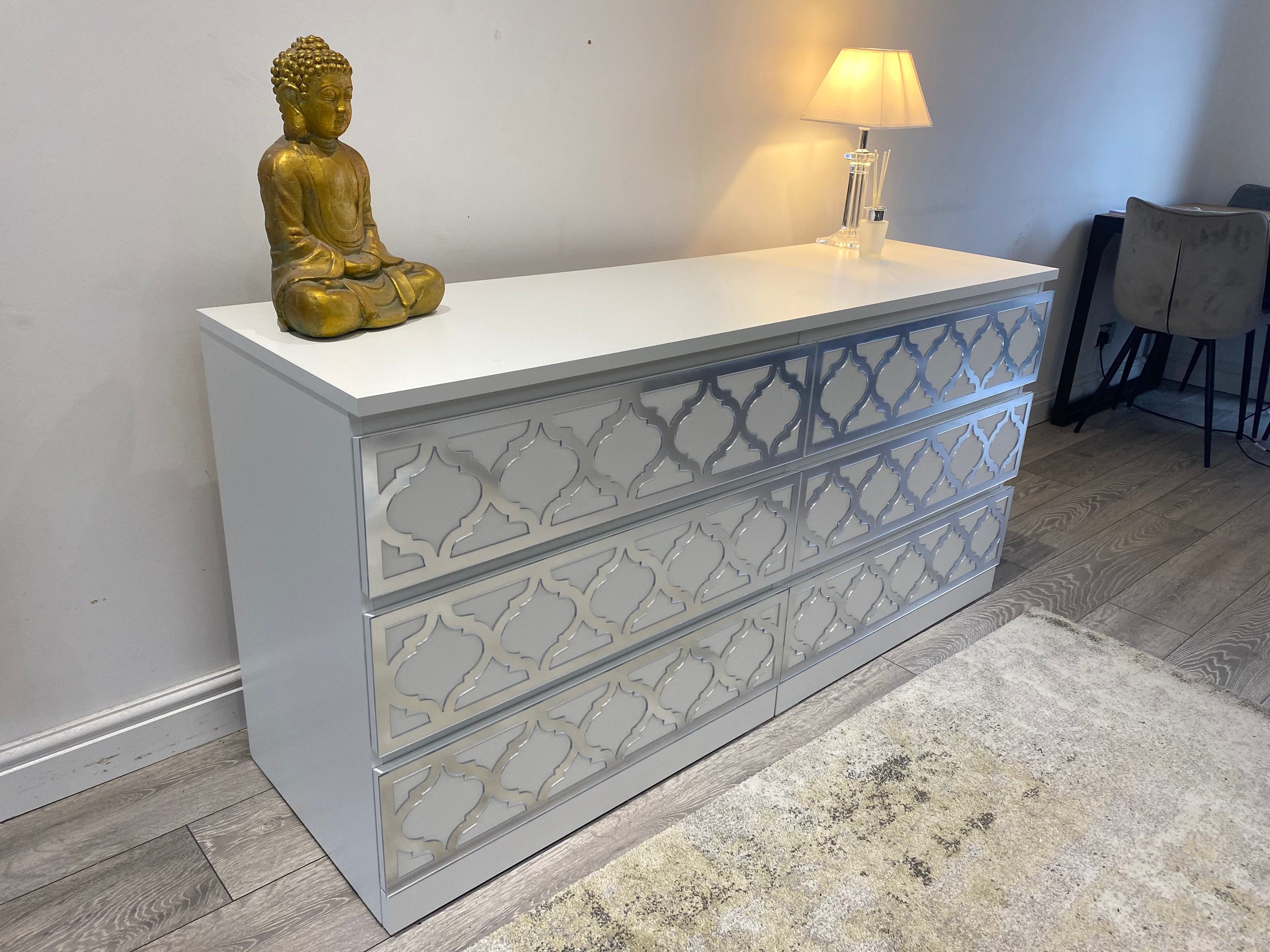 Arabesque Malm Kit Furniture Overlay Furniture Decor Etsy