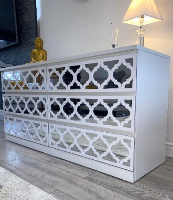 Arabesque Malm Kit Furniture Overlay Furniture Decor Etsy