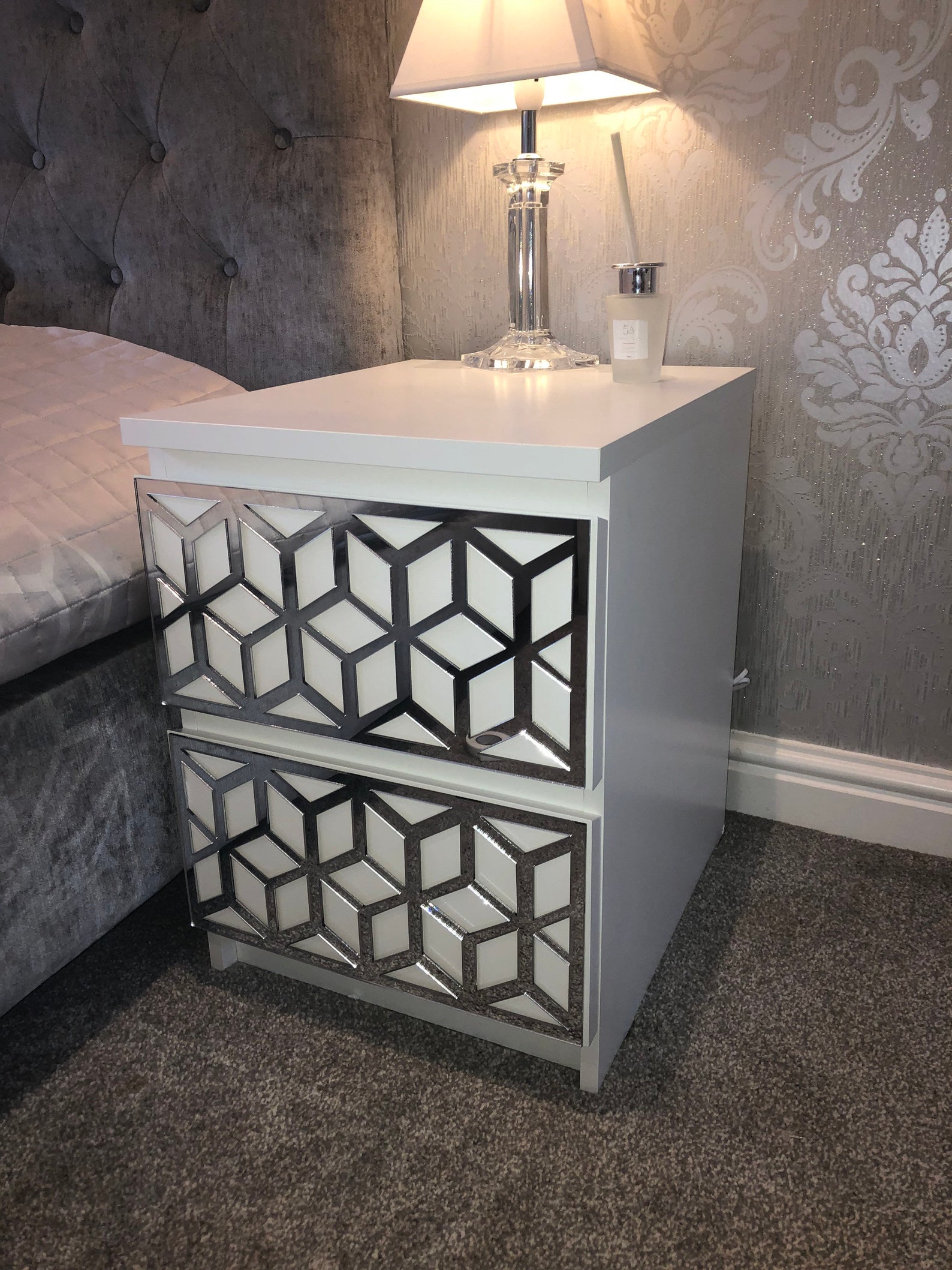 Geometric Malm Kit Furniture Overlay Furniture Decor Etsy UK