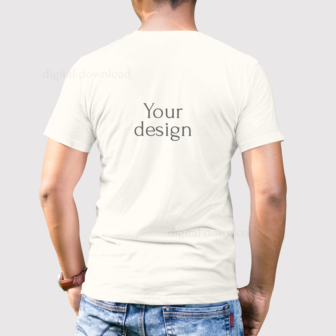 Download T-Shirt Mockup Model Mockup Bella Canvas Mockup T-Shirt | Etsy