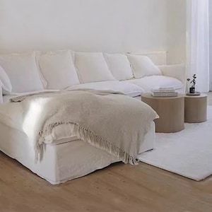 600+ colours,Full custom sofa cover,sofa frame,backrest,cushion cover included, Custom Conner Sofa slipcover, Chaise sofa cover