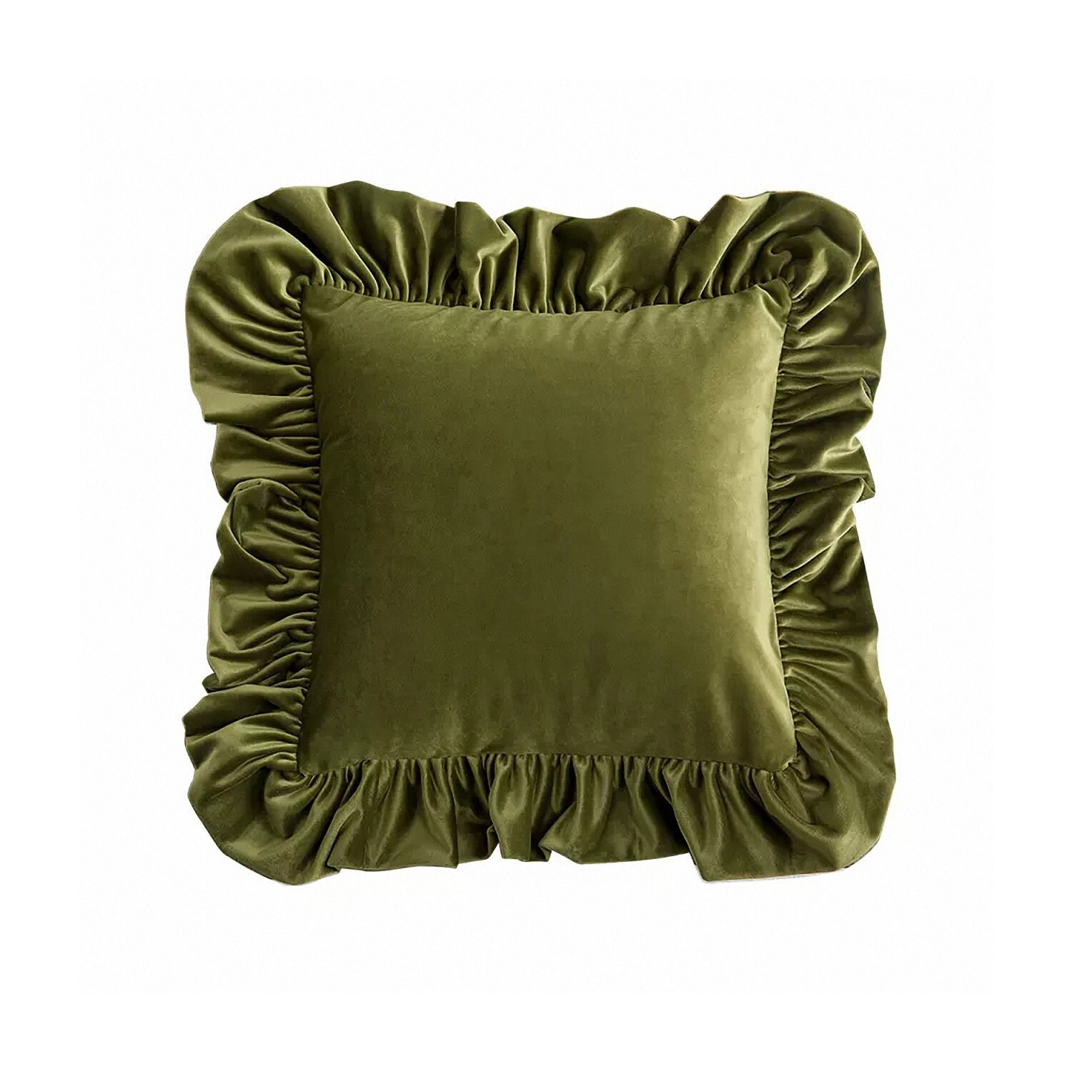 Velvet Pillow Shams Standard Size