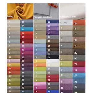 700+ options,55“ wide Uphostery fabric,sofa fabric samples, Faux leather, chenille,cotton,Faux linen,velvet,Boucle,corduroy fabric
