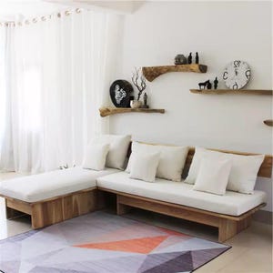 Day bed cover,600+  fabric options,mattress cover, Any Size & shape,Faux linen /cotton Canvas Cushion Cover, Patio Bench Cushion cover