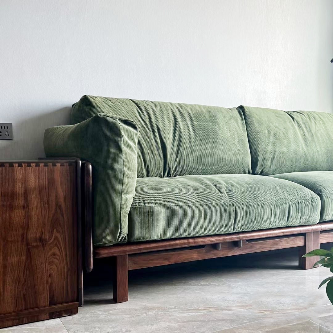 クッションカバー vintage cusion cover ,075 600+ Colours,sofa Cover, Backrest Cushion Cover,green Corduroy