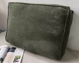 600+ colours,sofa cushion cover,backrest cushion cover,corduroy Cushion Cover with piping,Bench Cushion cover,Bed Back Cushion cover