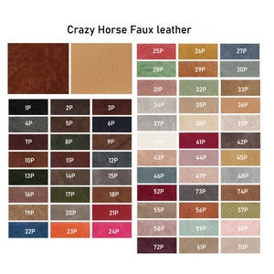Faux Leather Book Cover – Multiple Colors, DIY Or Craft Project Ready