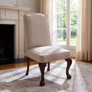 Chenille dinning Chair cover, Custom made fitted chair cover ,any color farmhouse chair replacement cover