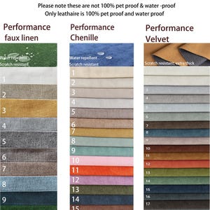 700+ options,55“ wide Uphostery fabric,sofa fabric samples, Faux leather, chenille,cotton,Faux linen,velvet,Boucle,corduroy fabric image 8