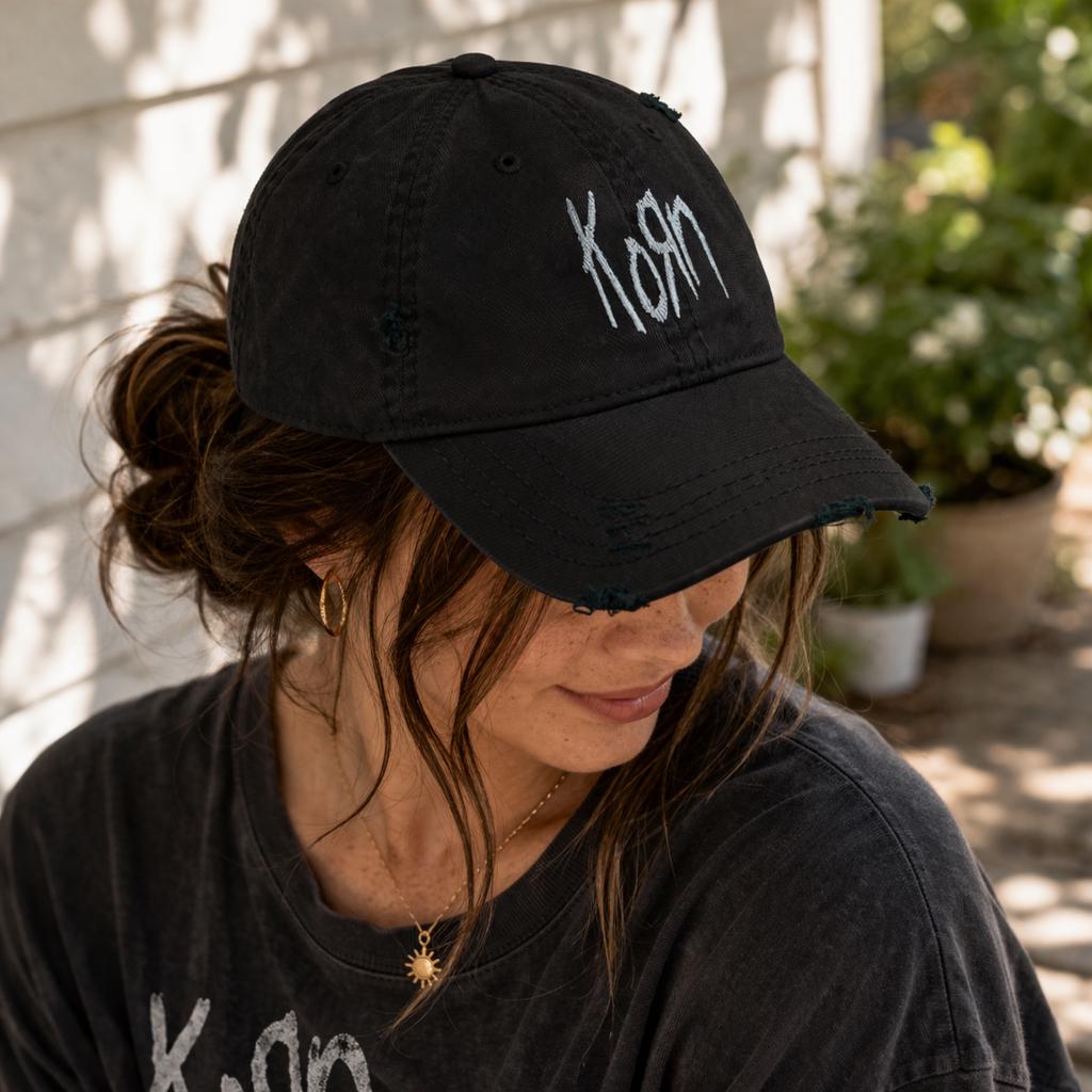 Vintage Distressed Korn Baseball Hat: 90s Nu Metal Band Merch - Etsy
