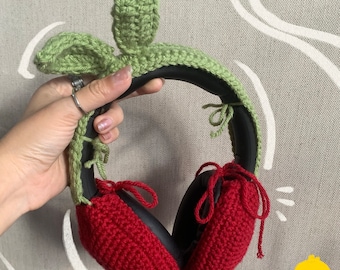 cherry headphone cover