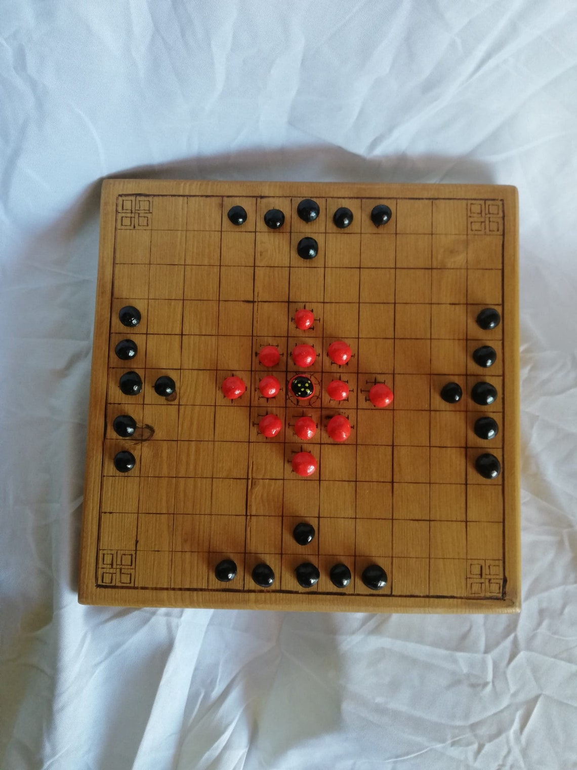 Hnefatafl. Viking chess. Strategy Viking game Etsy
