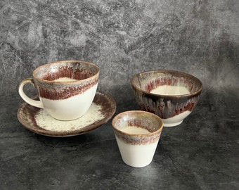 Handmade Pottery SET OF 3