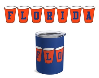 Florida Solo Cups Gators Tumbler 10oz