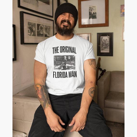 La camisa original de hombre de Florida Etsy Espana