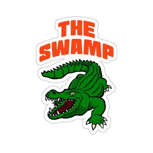 Original The Swamp Florida Gators Sticker