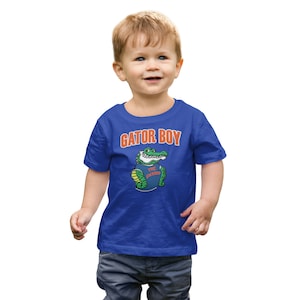Gator Boy Toddler Shirt Florida Gators