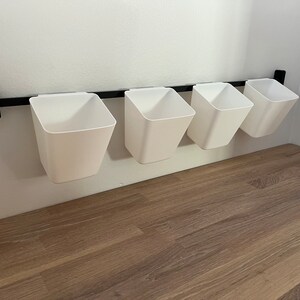 Wall Organizer Craft Storage Wall Mounted Bins Craft Organizer - Etsy