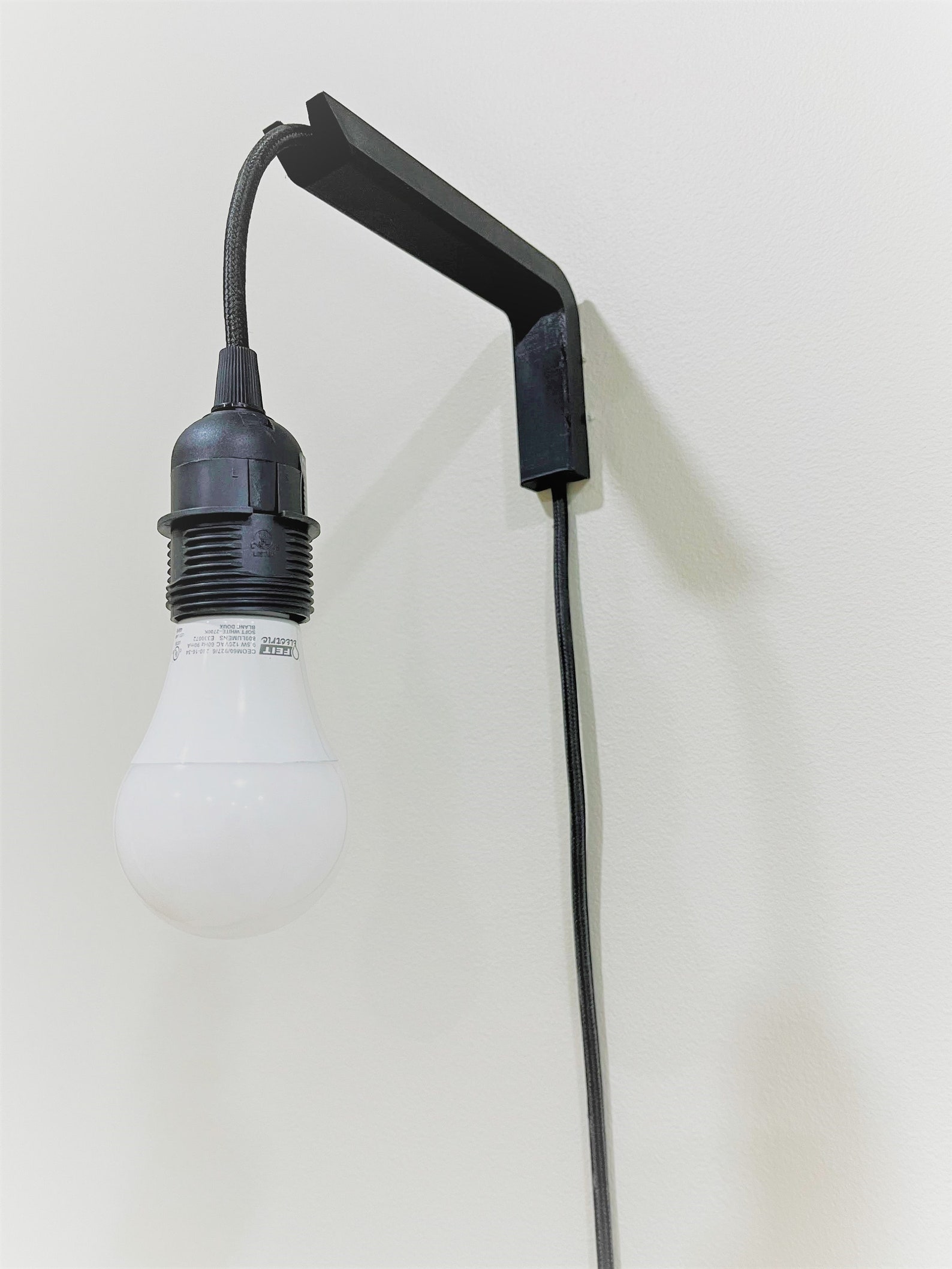 Lighting Bracket Pendant Light Holder Wall Mount Light Etsy