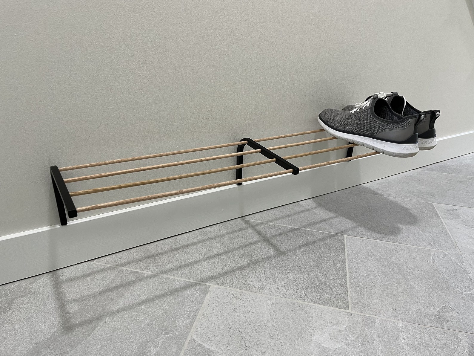 Shoe Rack Entry Way Shoe Organizer Wall Mounted Shoe Etsy