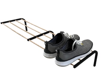 Shoe Shelf - Wall Mounted Entry Way Organizer for Stylish Storage & Easy Access - Space Saving Solution for Your Home