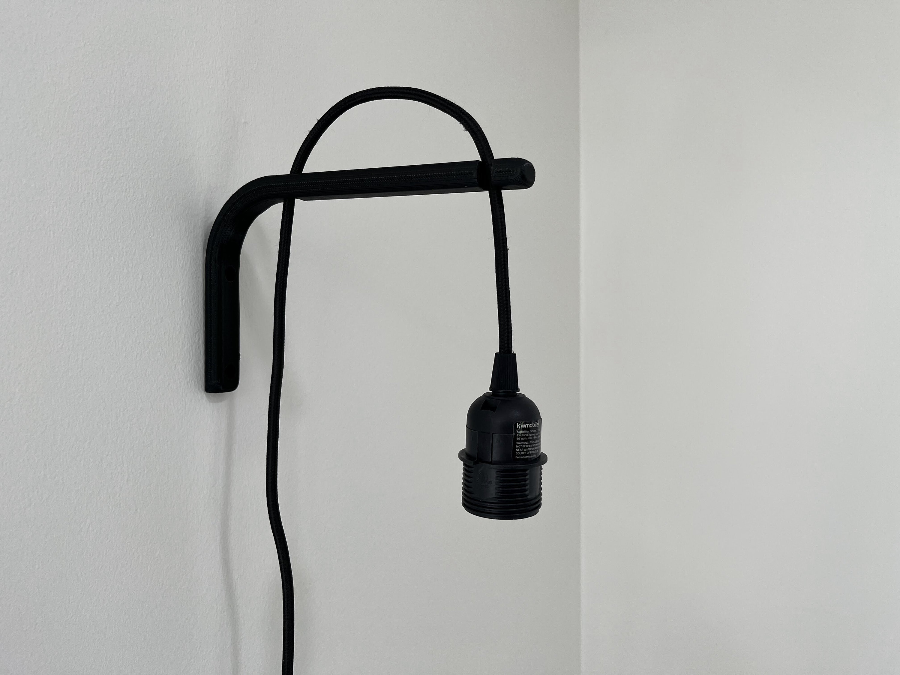 Pendant Lamp Bracket Wall Hanging Light Hook Minimalist Hook Etsy